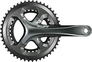 Shimano Tiagra Unisex's FC4700C84 opony i rury, czarne, 48/34 zęby