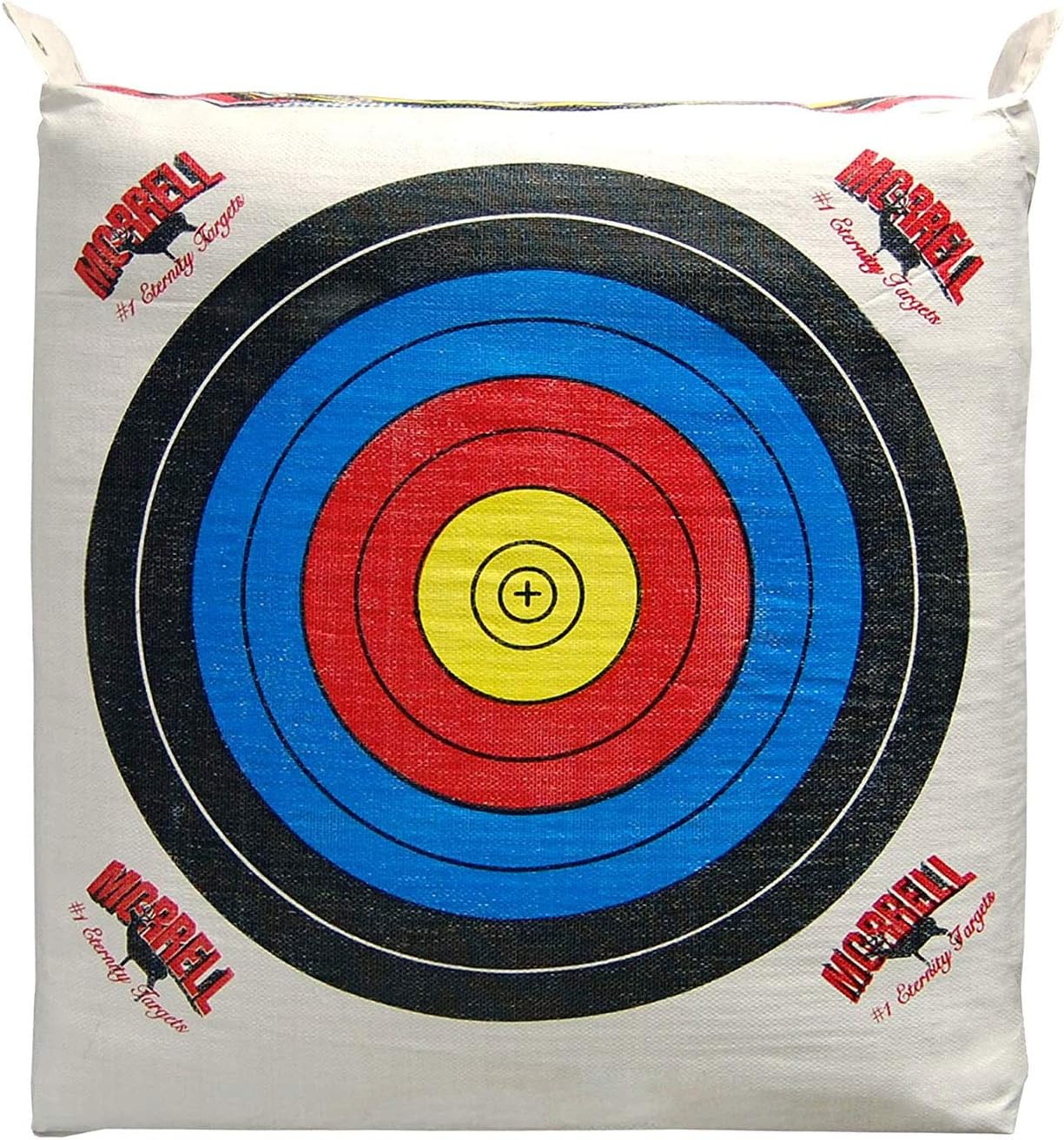 Morrell 2 Pack Weatherproof Supreme Range Archery Bag Target Replacement NASP Field Point Cover with 2 Shooting Sides and 4 Shooting Spots, White, Cover Only
