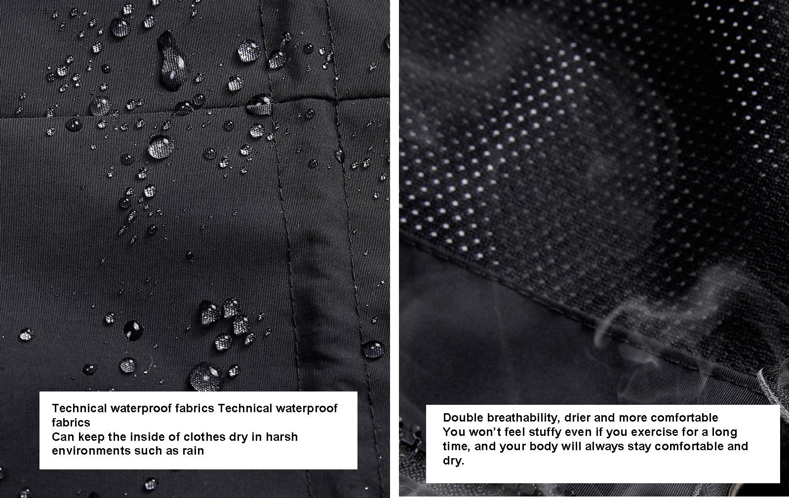 Chaqueta funcional para hombre y mujer, tallas grandes 3 en 1, cortavientos de longitud media, forro de algodón, chaqueta de exterior, impermeable, cortavientos, chaqueta de entretiempo