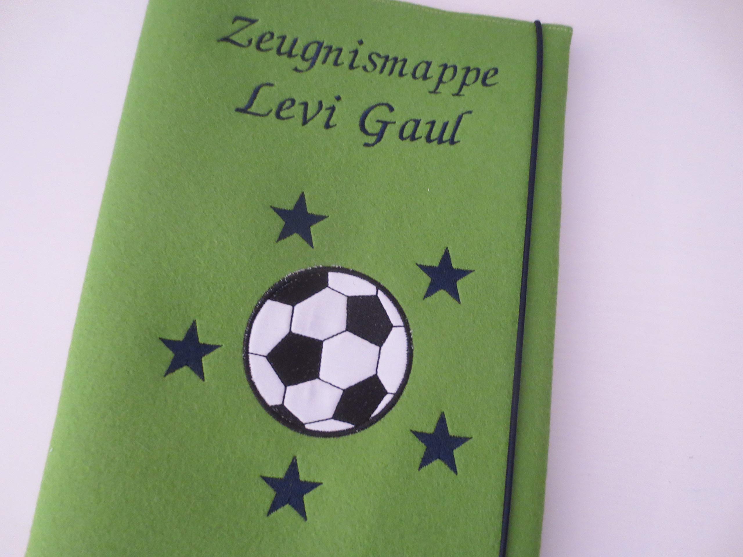 Zeugnismappe Wollfilz Mappe Zeugnisse DIN A4 Grundschule Schule
