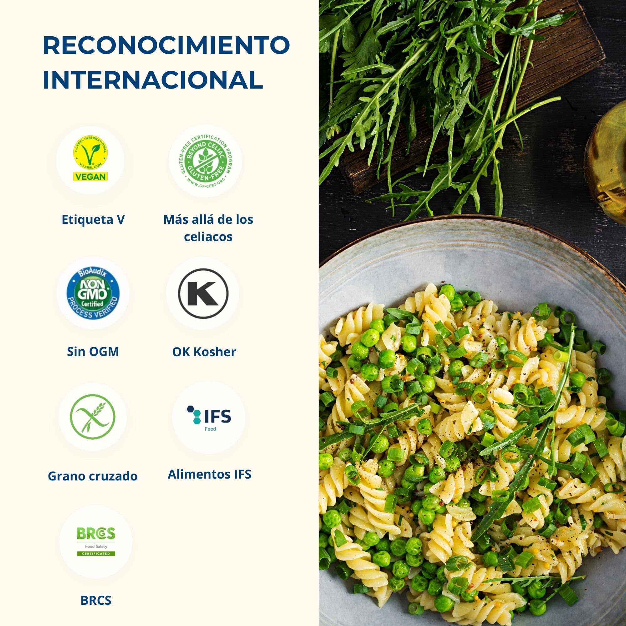 Sam Mills Pack 6 Unidades Pasta Sin Gluten 500 g Harina de Maíz Vegana