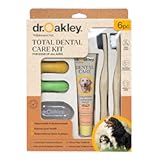 Total Dental Care Kit for Dogs: Peanut Butter Flavor - Toothpaste, Brushes, and Case, Natural