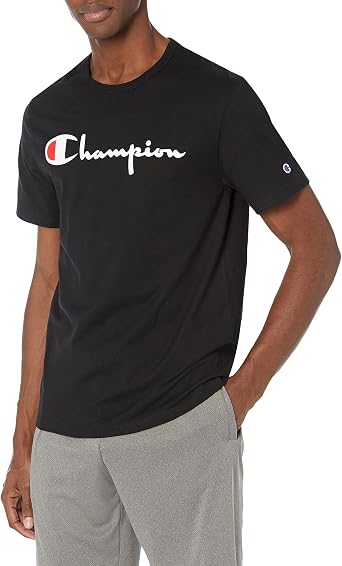 Champion Mens T-Shirt, Lightweight T-Shirt for Men, Lightweight Tee, Graphic
