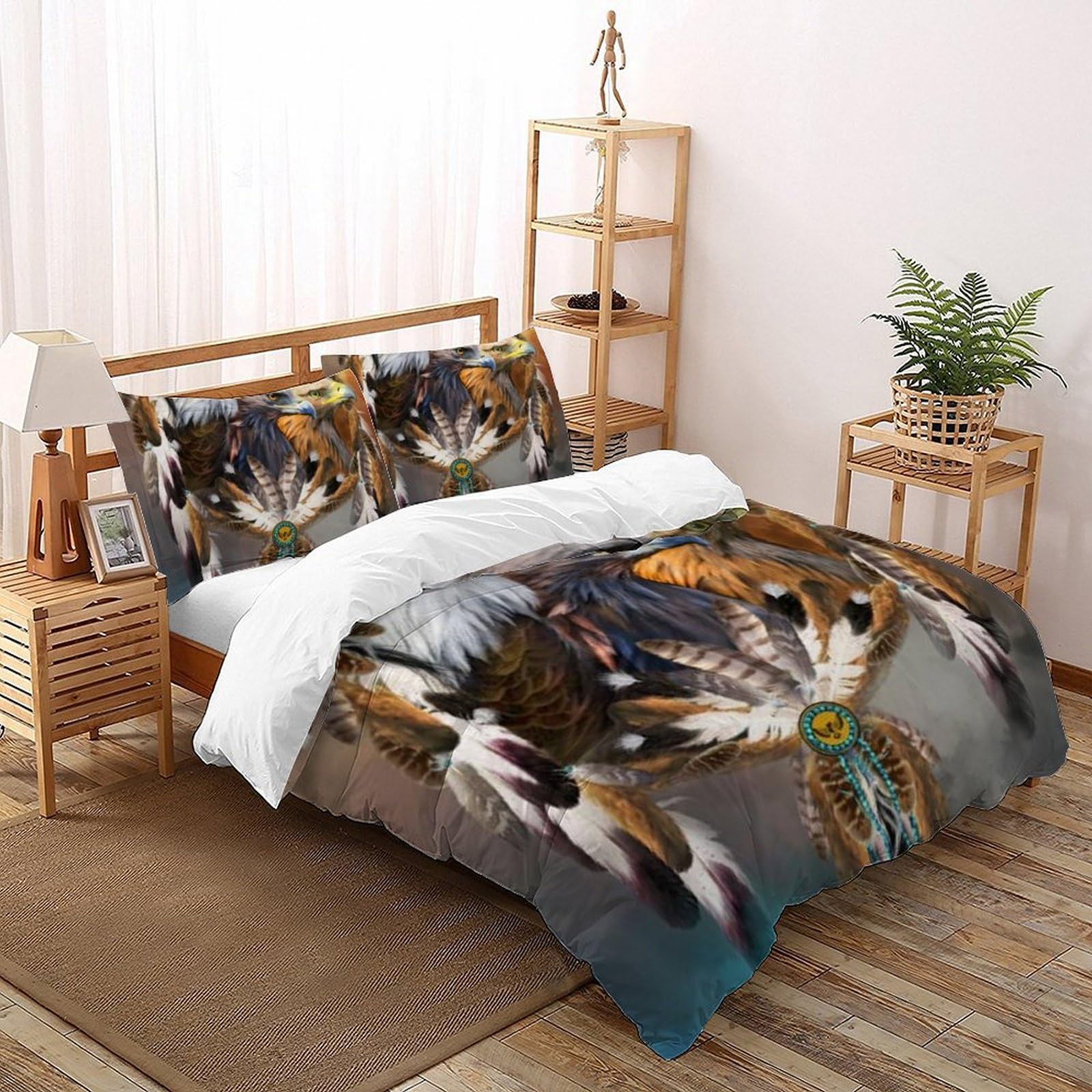 Parure de lit faune et flore sauvage pour transformer l'ambiance de la chambre