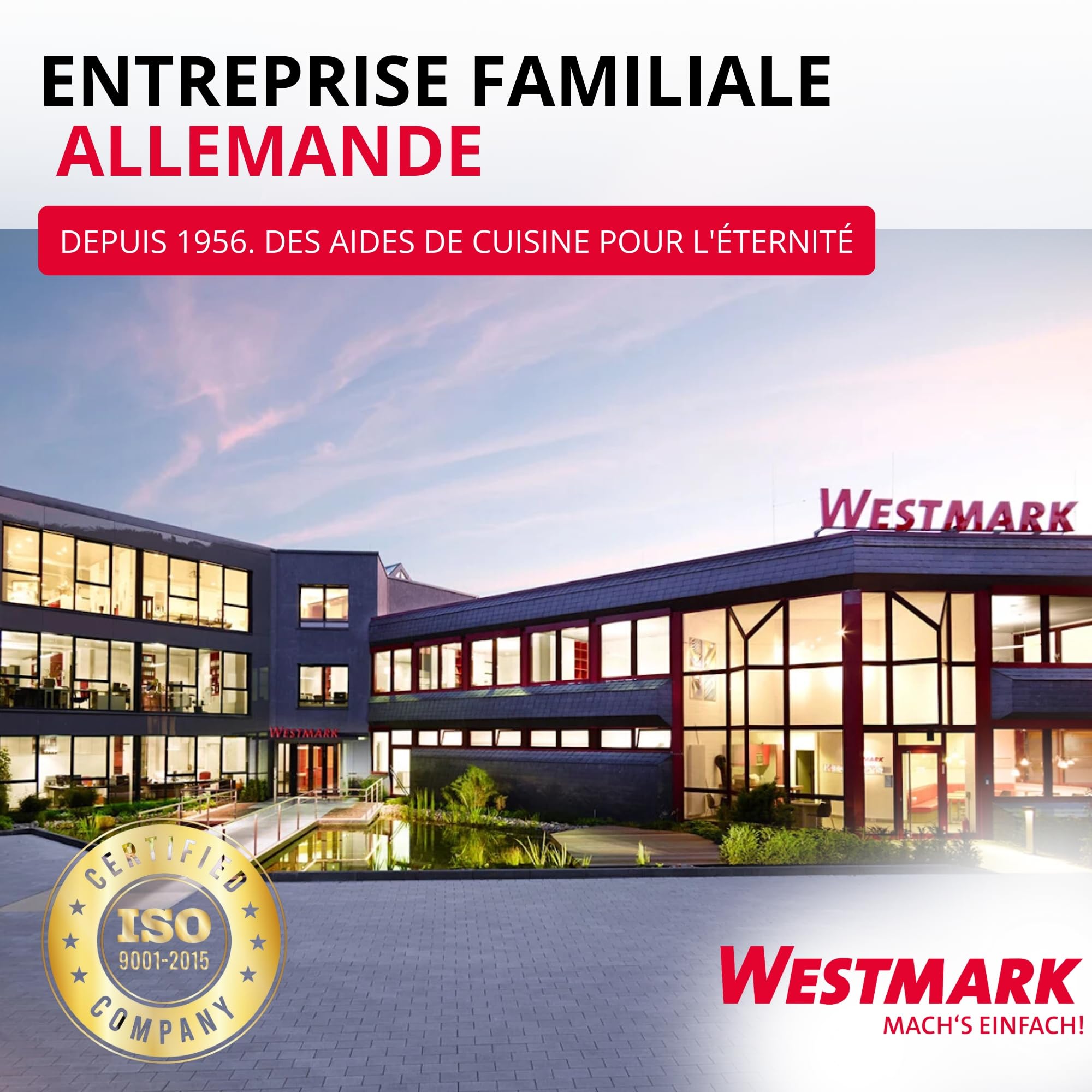 Westmark Refroidisseur et Diviseur à Gâteau 32 cm Plastique Blanc