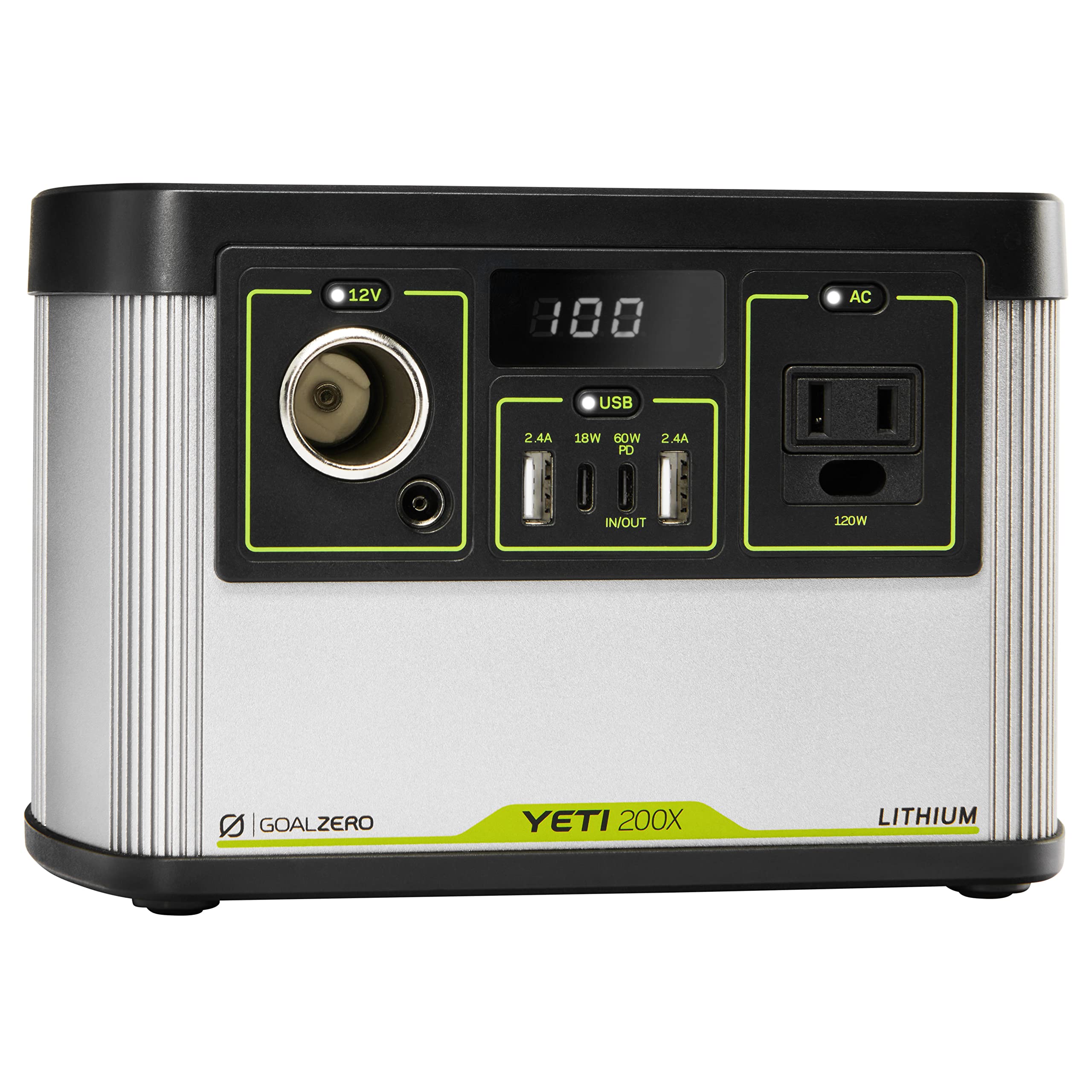 Goal Zero Yeti 200X Portable Power Station, 200WattHours Power