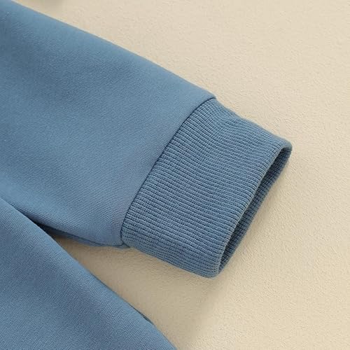 Miniatura 4 de Frietlebird Big Brother Little Brother - Conjunto de sudadera con cuello redondo para bebé y niño, ropa de otoño