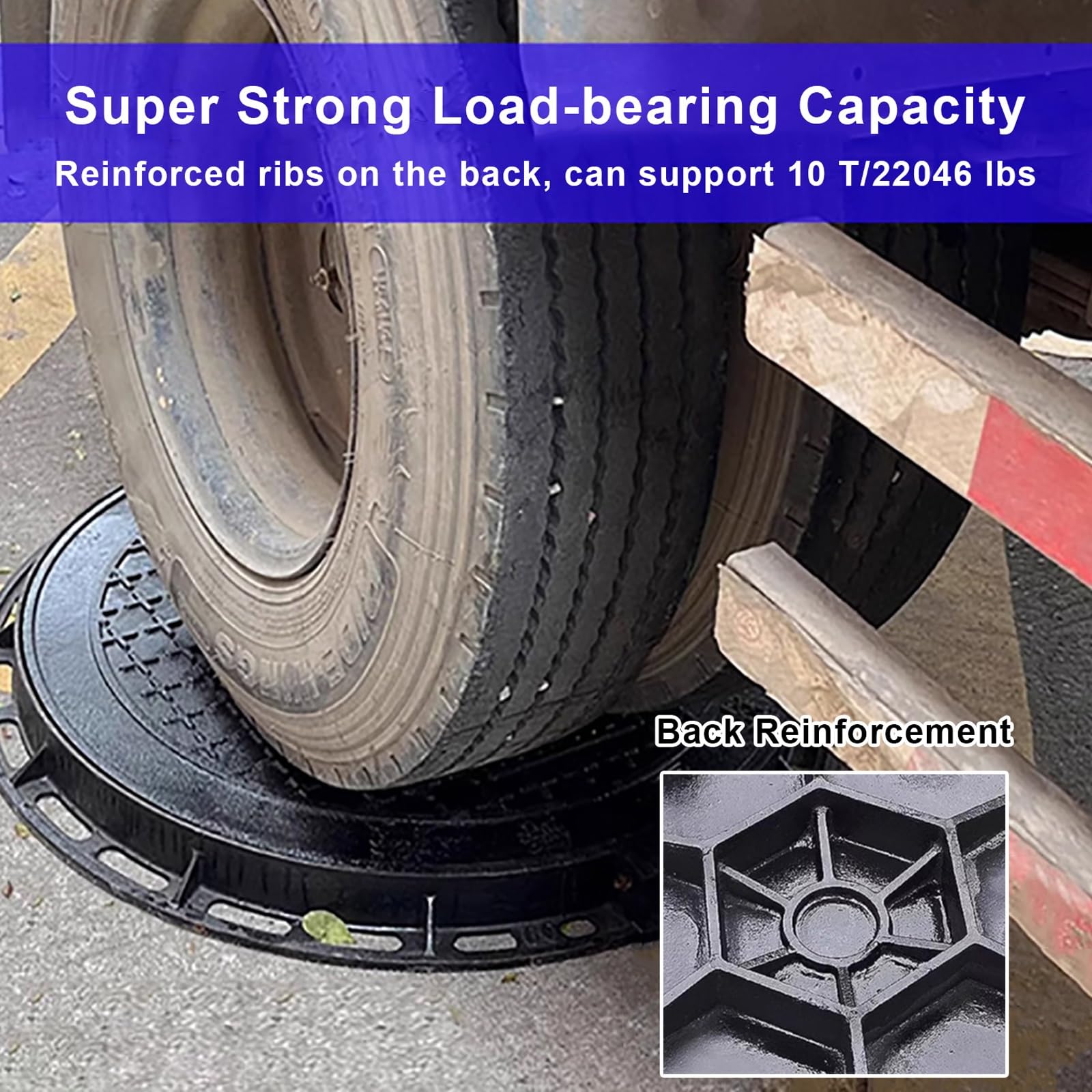 値下げしました【★新品未使用★》升たか作 蓋物 楽天市場】【JOTO】城東テクノ 丸マス蓋 JT2-300KW 格子蓋/耐圧