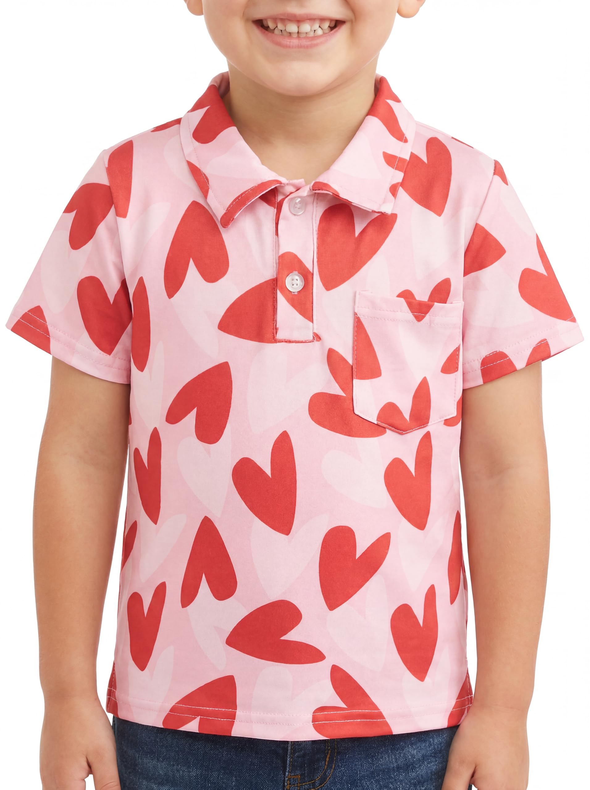 Unique Baby Moisture Wicking Kids Polo Shirts for Toddler Boys Polo Shirt