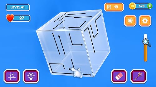 Arrow Cube Escape 3D: Arrows Out Block Puzzle, Rotate Cube Logic Brain Teaser & Unblock Path Challenge – vue 7