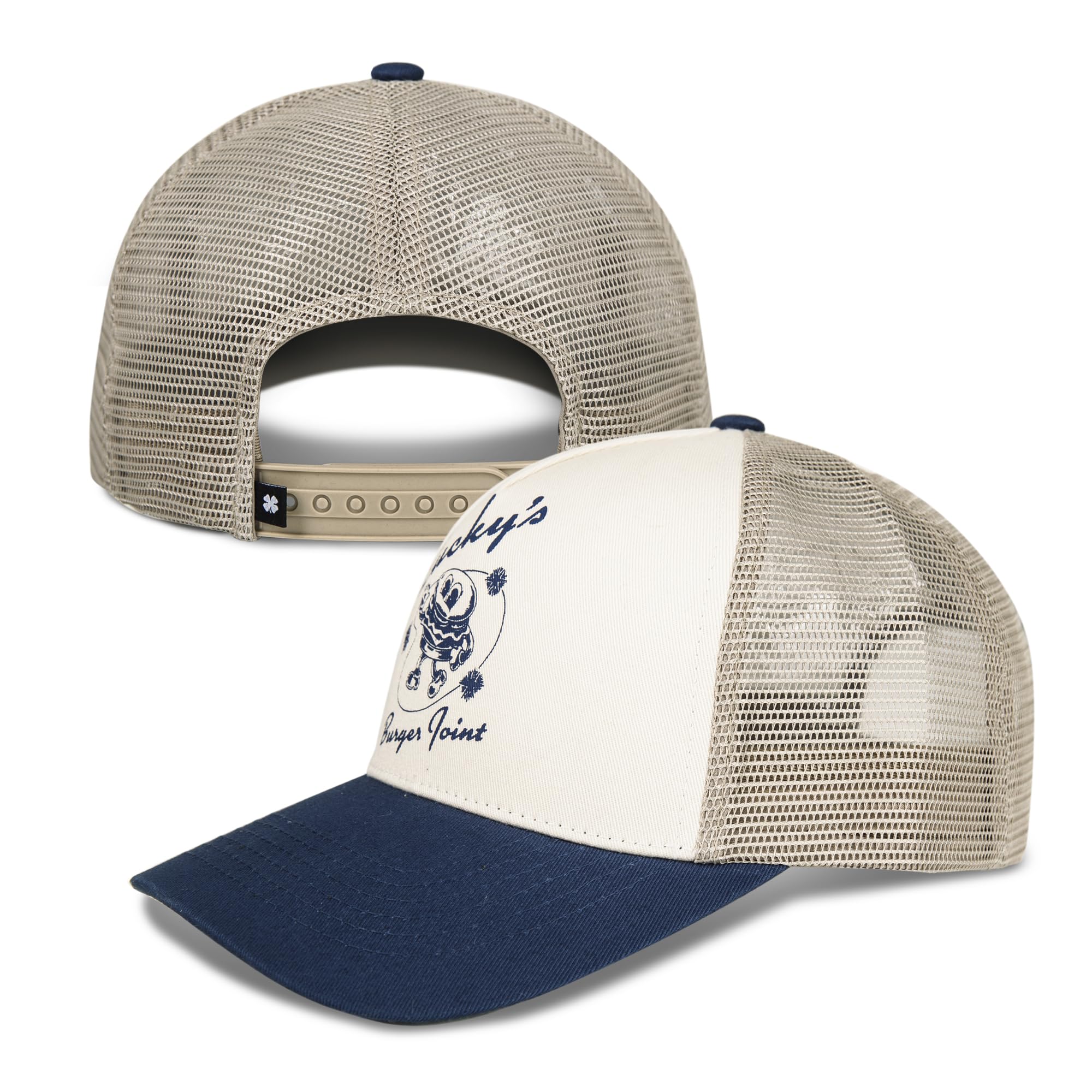Lucky Brand Trucker Mesh-Back Cap with Adjustable Snapback For Men and Women (One Size Fits Most) - Gorra de béisbol Unisex Adulto