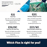 Vista 6 de MG Chemicals - Flujo de colofonia líquida 835-1L, para soldadura sin plomo y sin plomo, botella de 1 litro, 31.9 onzas líquidas (paquete de 1)
