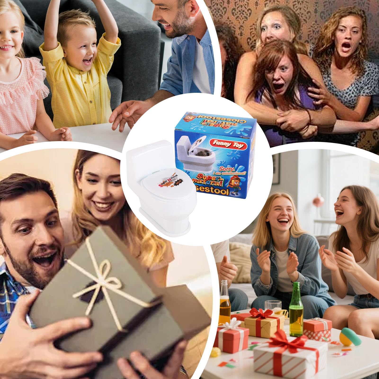 Generisch Giocattolo spray per WC | Attrezzature per scherzi per feste,Piccoli giocattoli a spruzzo | Per bambini adolescenti studenti casa ufficio compagni di stanza amici compleanni feste di