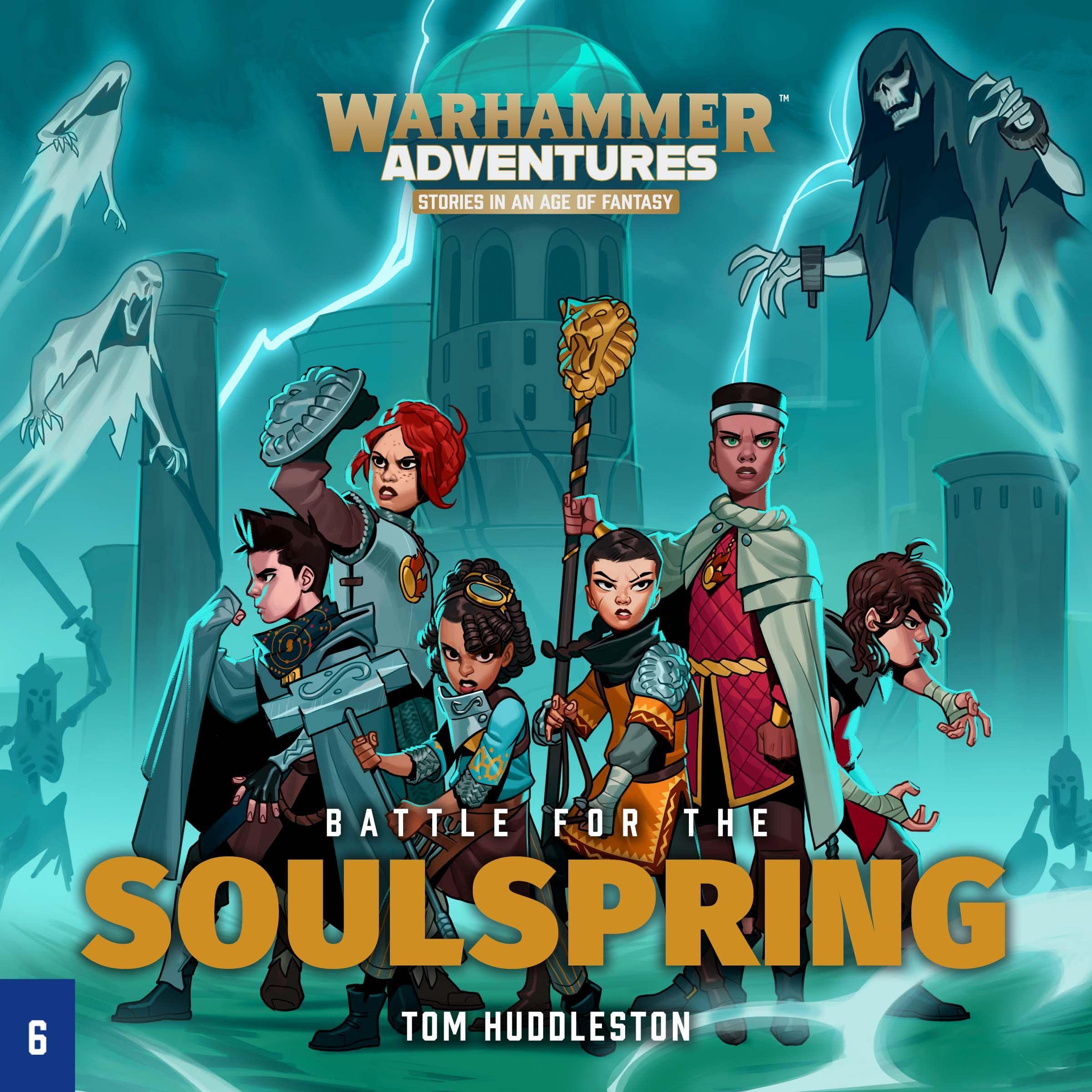 Cover art for Warhammer Adventures: Battle for the Soulspring