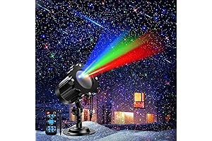 Laser Christmas Projector Lights Outdoor: Illuminate Your Holiday with Dazzling Stars