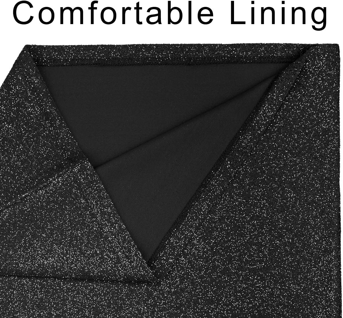 KIM S Glitter Maternity Dress Photoshoot Bodycon Dresses for Baby Shower or Daily Wear - Image 7