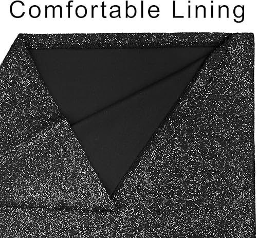 Miniatura 7 de KIM S Vestido de maternidad con purpurina para sesión de fotos, vestidos ajustados para baby shower o uso diario