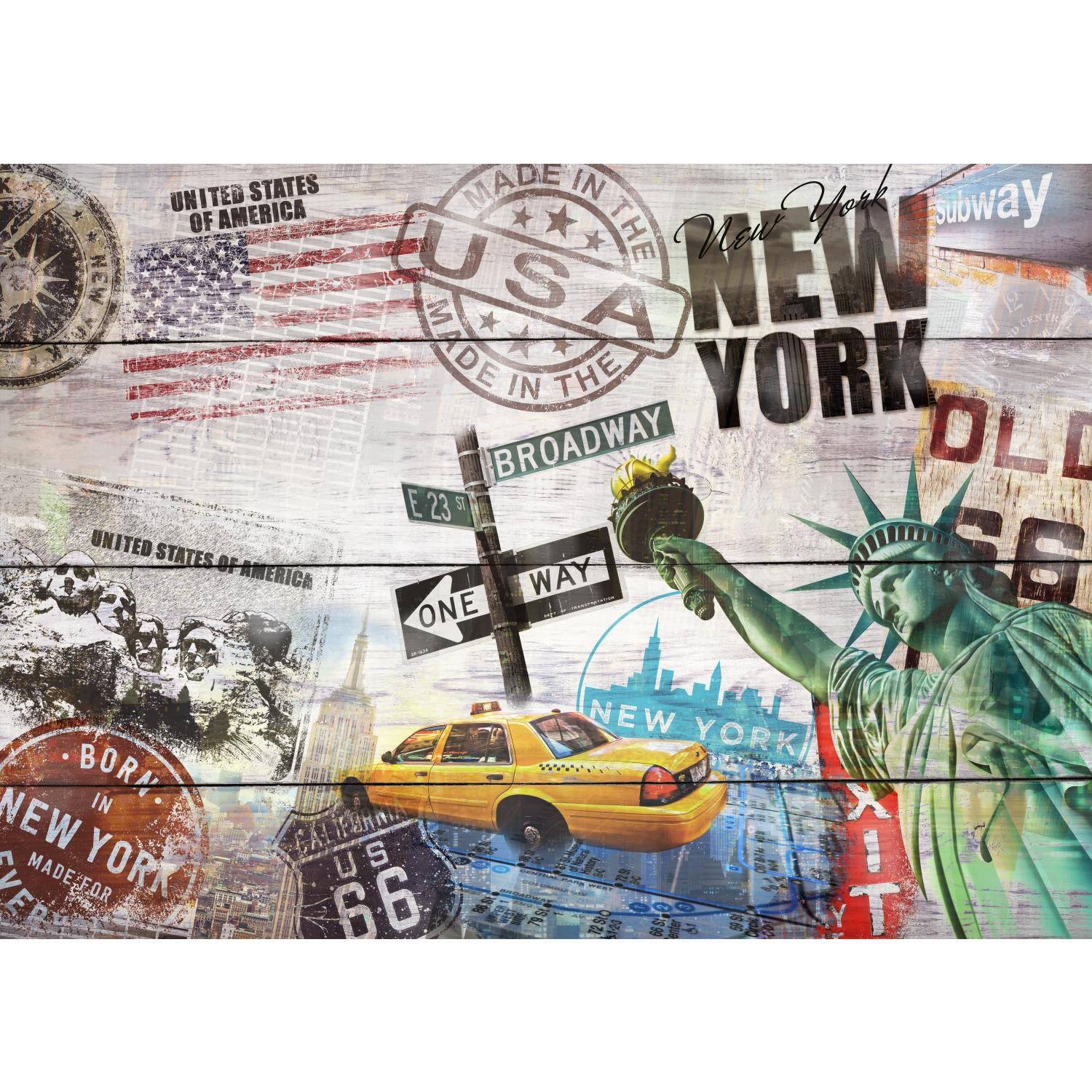 Tapisserie photo New York pour transformer le mur de votre salon