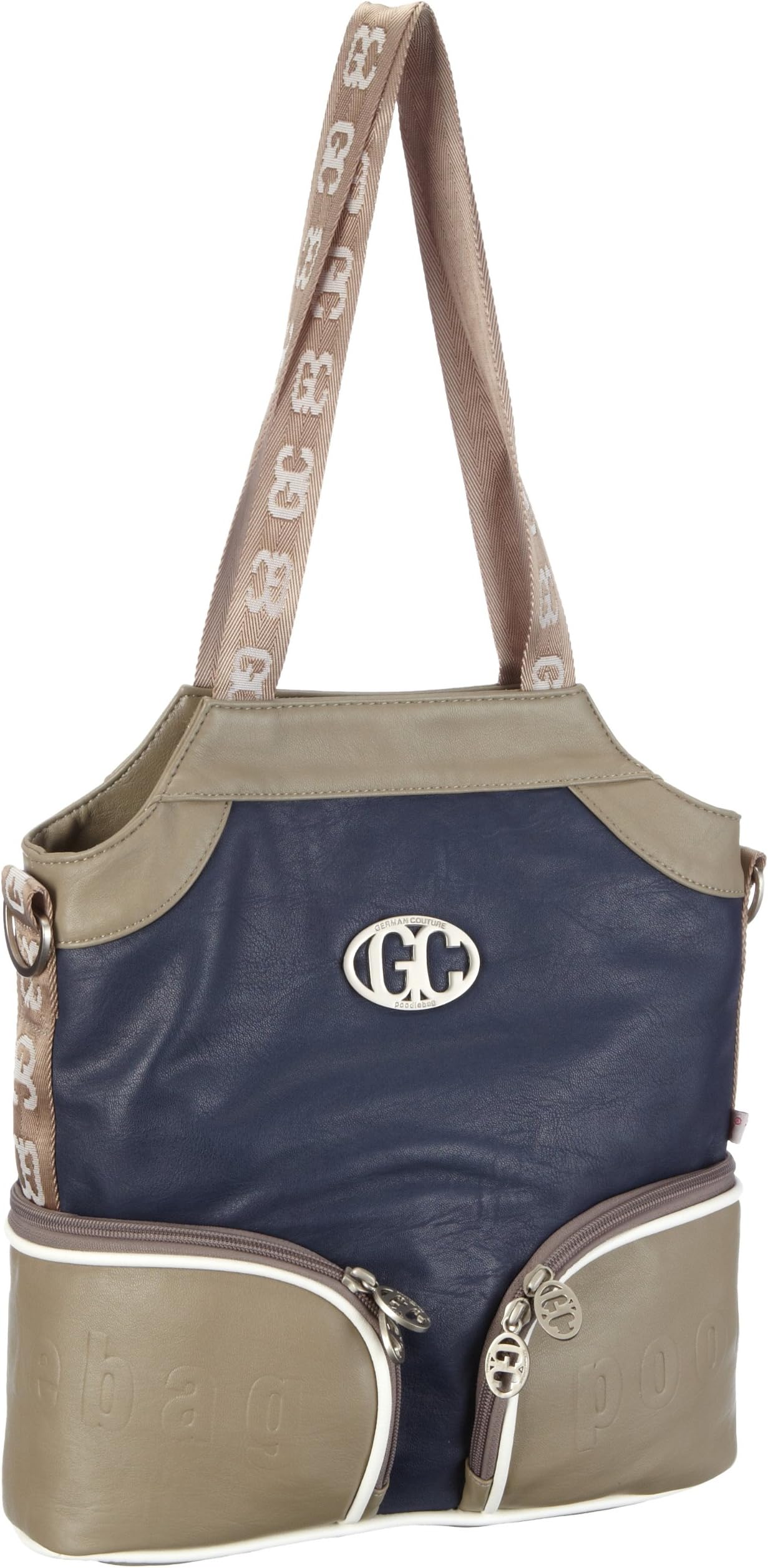 Women's GERMAN COUTURE - classical cruise - Kiel - blue Shoulder Bag