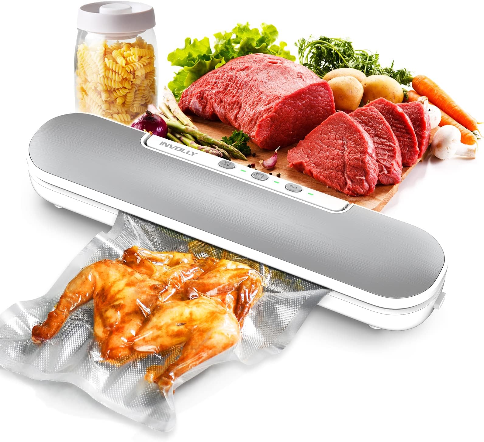 Lot De 10 Sacs De Compression Sous Vide 60 X 40 Cm