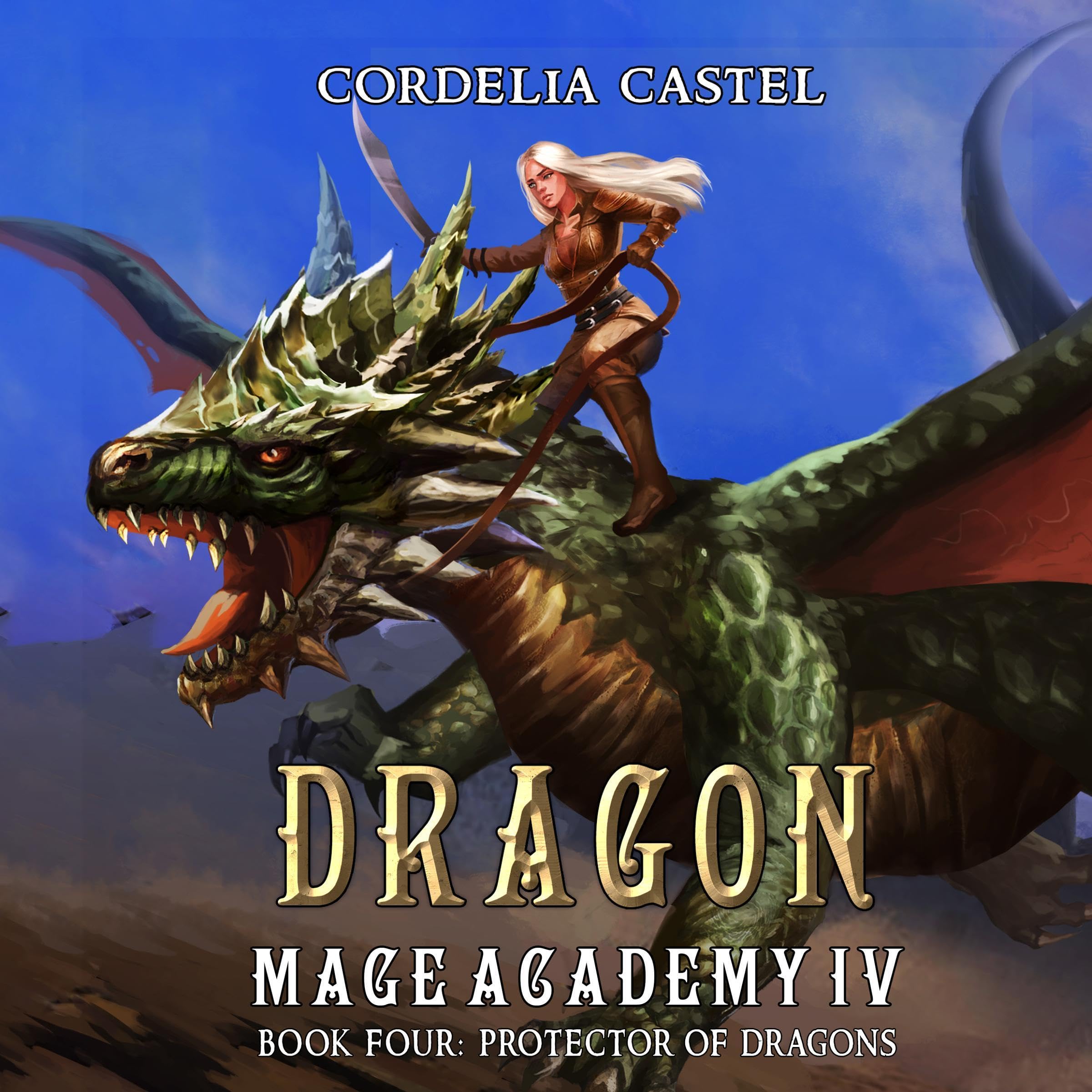 Cover art for Protector of Dragons