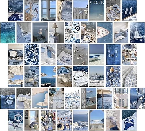 Miniatura 9 de 50 piezas de decoración de habitación para chicas del centro de la ciudad estética, kit de collage de pared Y2k con imágenes estéticas, carteles de