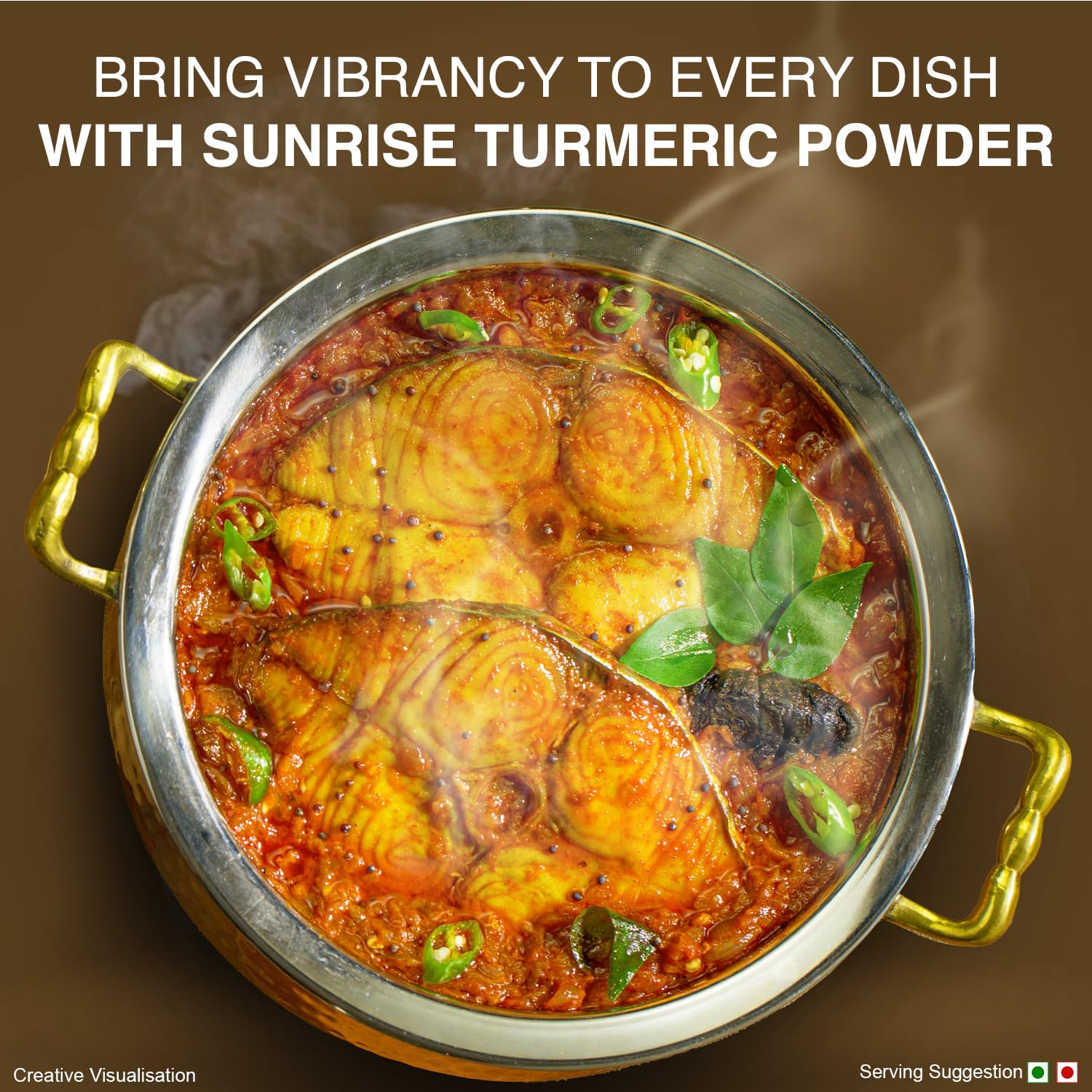 Sunrise Pure Turmeric Spice Powder Pouch, 200 gram - Image 2 thumbnail