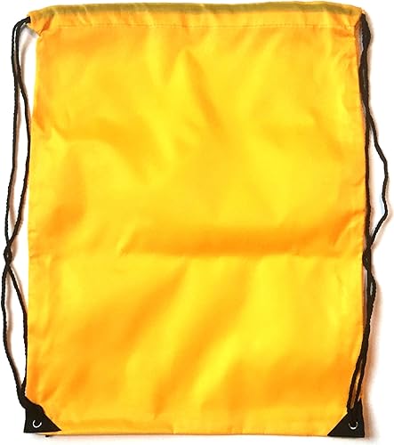 Miniatura 6 de Paquete de 3 mochilas de nailon con cordón para saco bolsa de gimnasio  variedad de colores Azul  Patchwork TA-DSB-BLU-R-CA