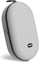 Carrying Case for Oculus Quest 2, Hard Case for Meta/Oculus Quest 2 Accessories with Elite Strap and Touch Controllers Other VR Headset Accessories, Suitable for Travel and Home Storage(Gray)