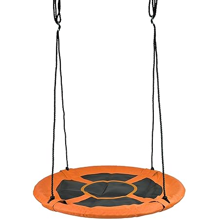 DREAMADE Nestschaukel Garten Schaukel höheverstellbar für In und
