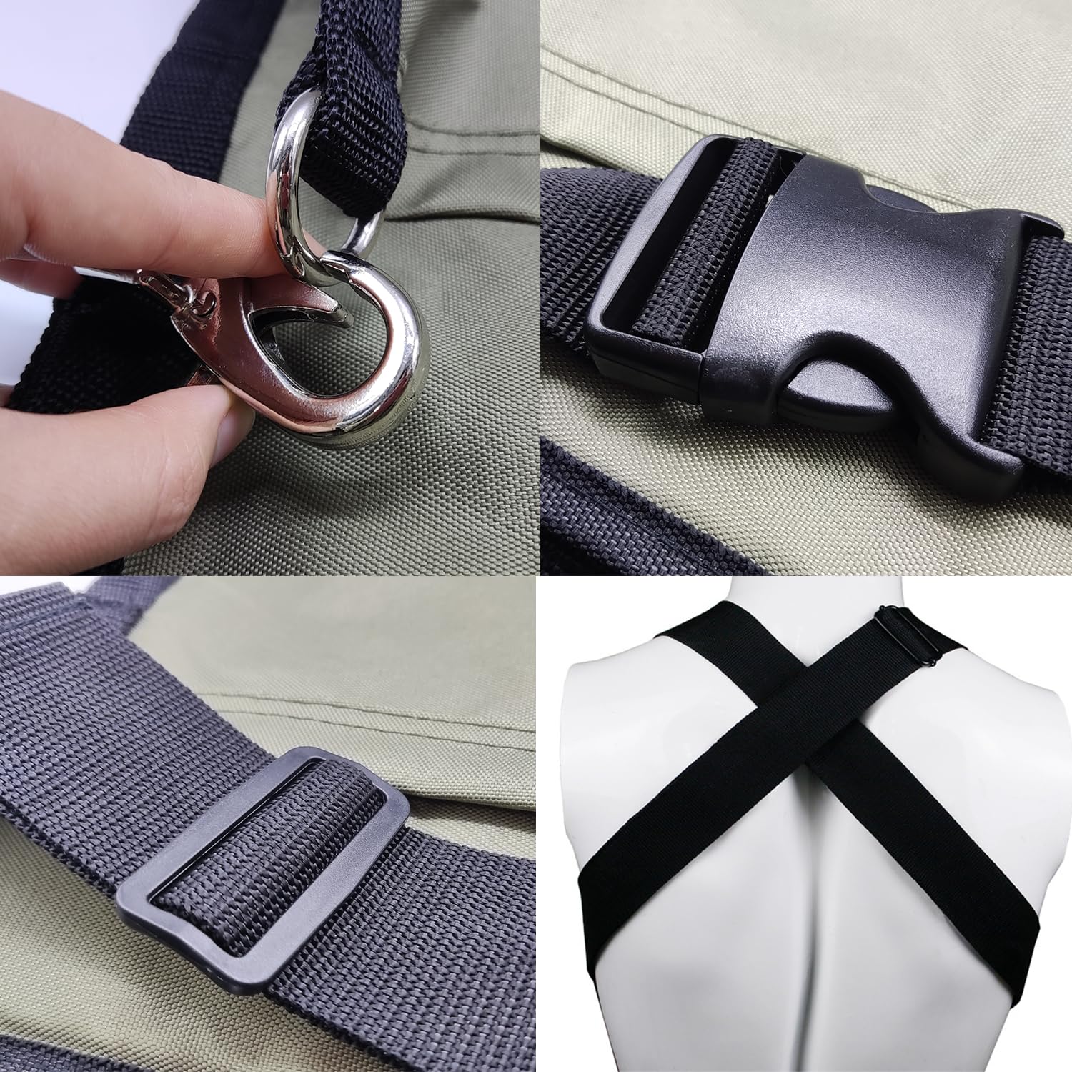 Flagest Tablier de Cueillette de Fruits - Sac de Cueillette de Fruits et Légumes en Tissu Oxford Imperméable et Durable pour le Stockage Des Fruits - Tablier pour le Verger, La Ferme et le Jardin