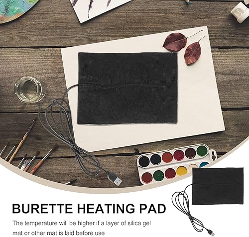 Miniatura 5 de Milisten Alfombrilla térmica de resina epoxi almohadilla térmica USB de algodón Bubble Buster Tool Epoxy Curing Pad para curar resina molde de