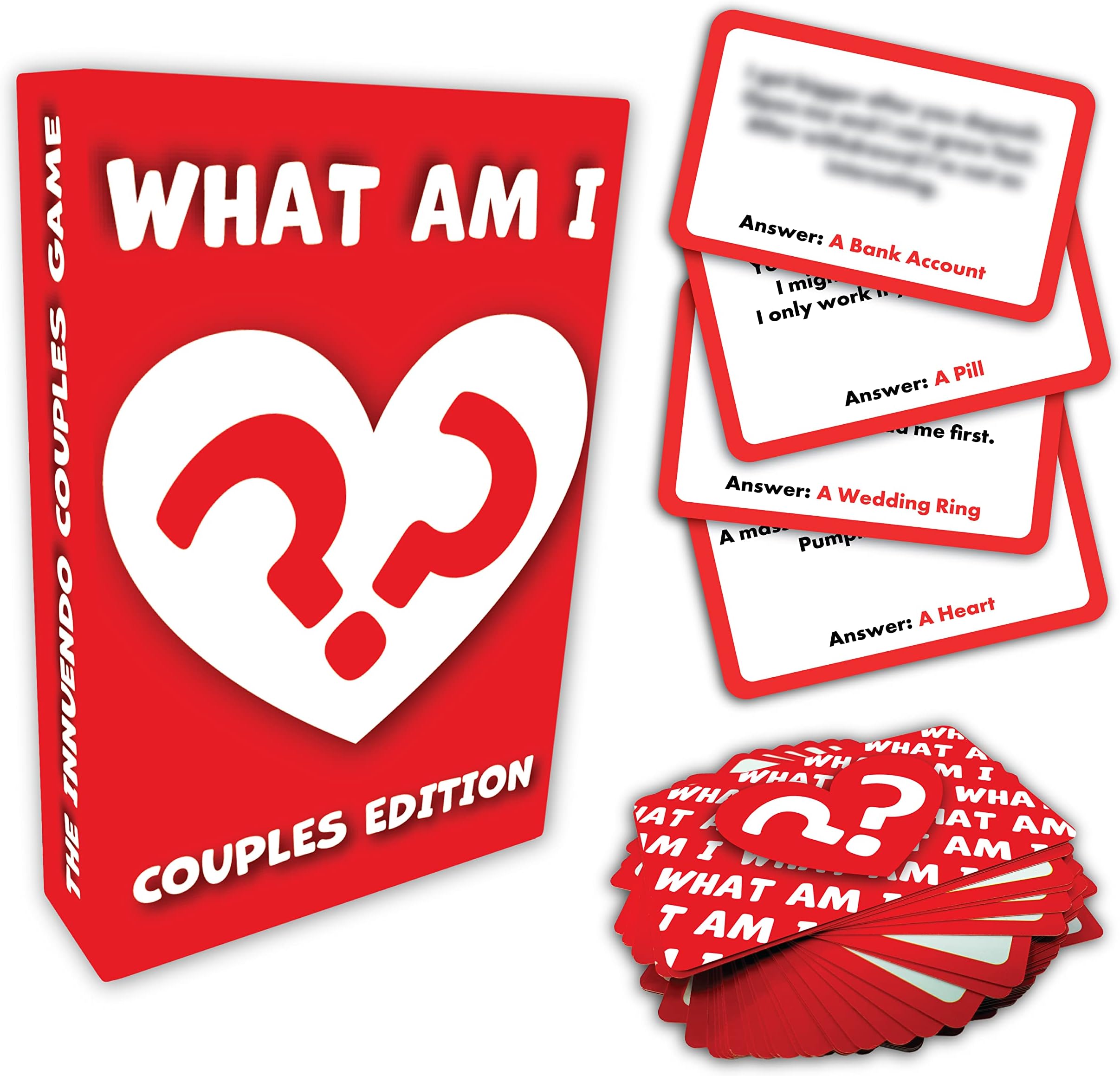 Taylise WHAT AM I - Couples Game for Him, Her, Valentines Day Gift, Anniversary, Boyfriend, Girlfriend, Husband, Wife Love Present