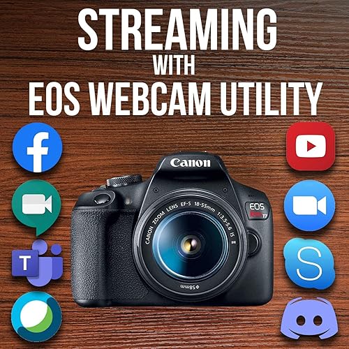 Miniatura 6 de Canon EOS Rebel T7 Cámara réflex digital con lente de zoom EF-S de 0.709-2.165in F3.5-5.6 + memoria de 128 GB + funda + trípode + filtros + paquete