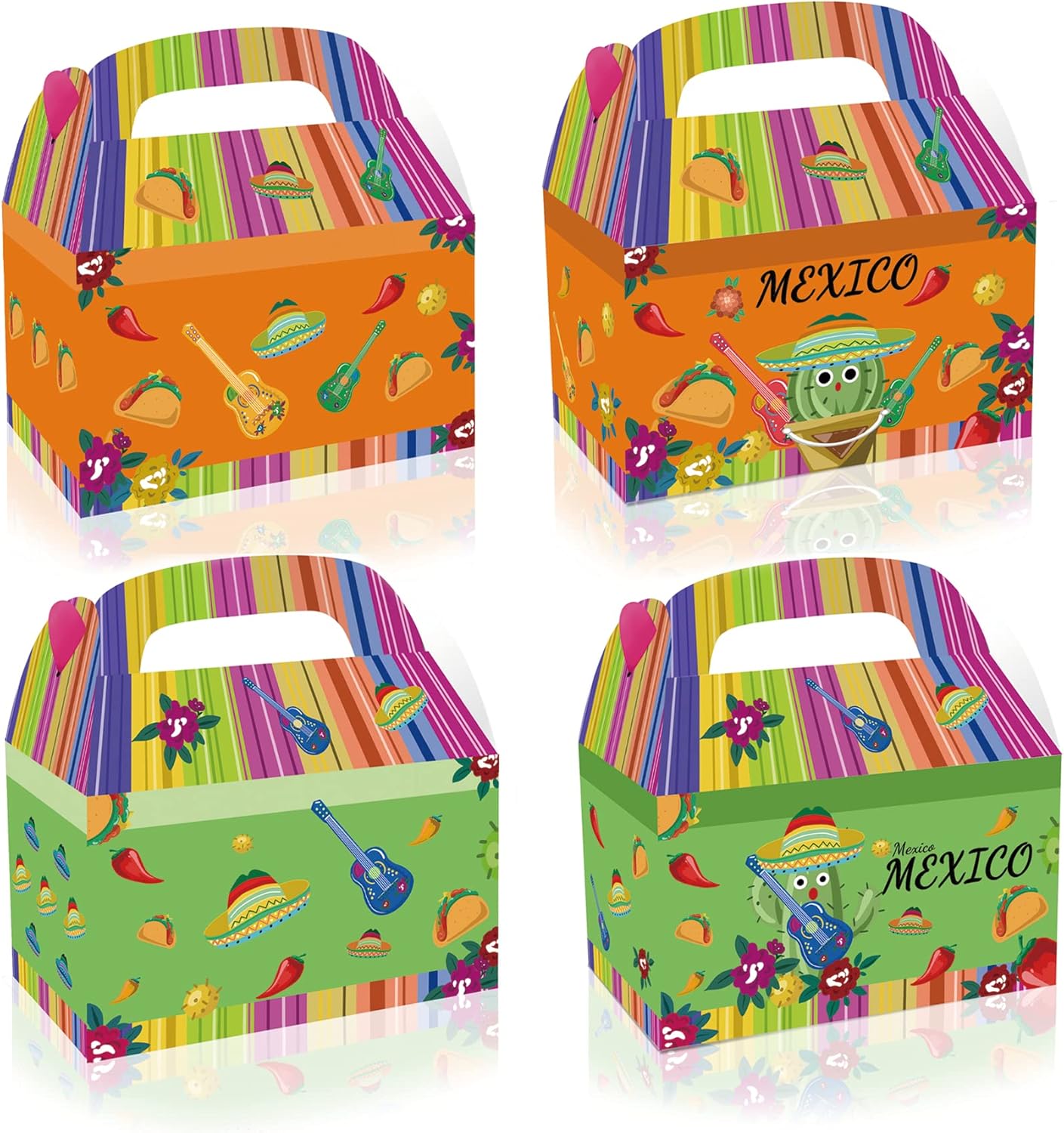 LIYDE 12 PCS Mexican Fiesta Party Decorations, Cactus Party