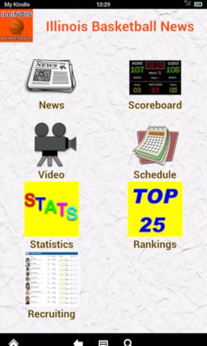 Illinois Basketball News (Kindle Tablet Edition)