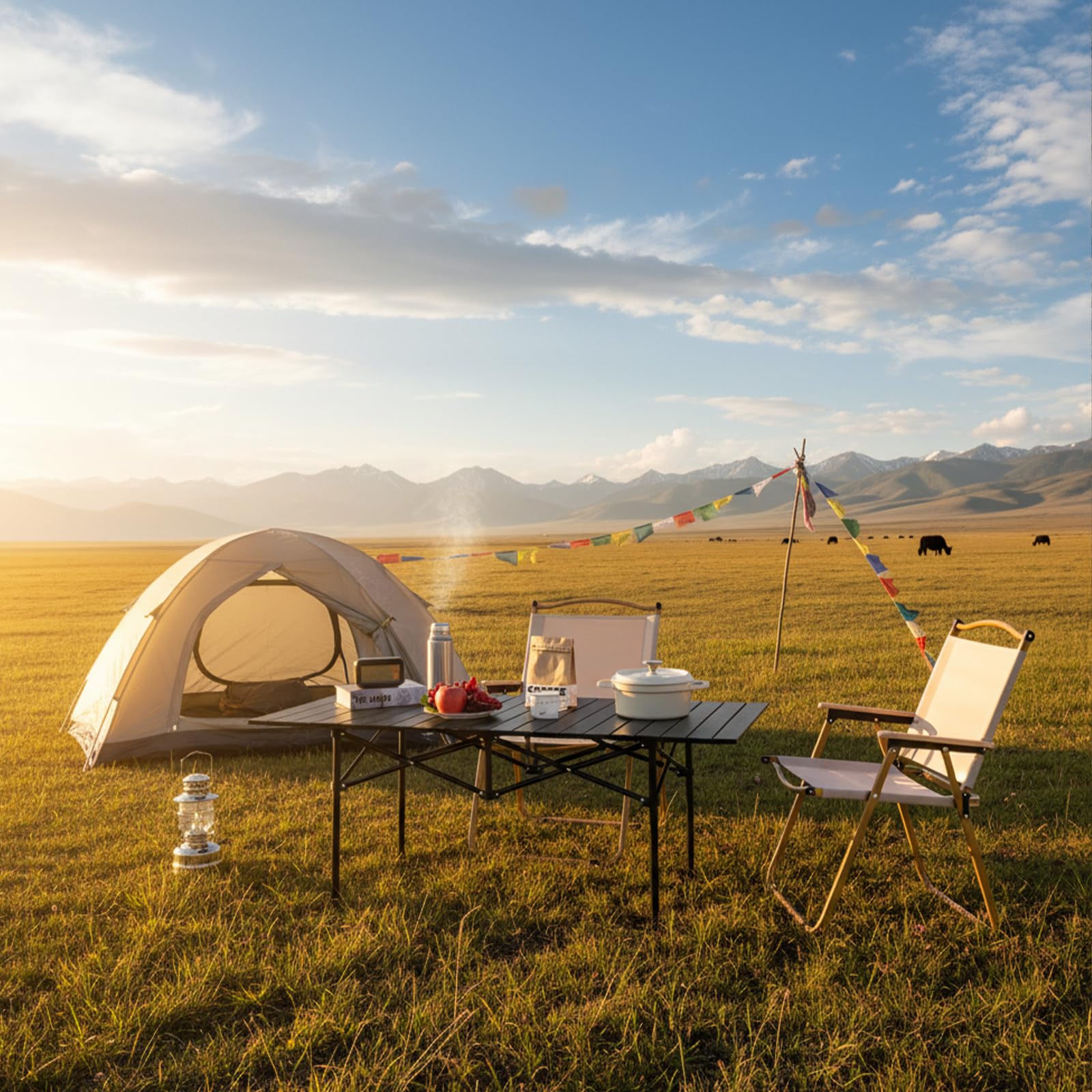Table de Camping Pliante – 94 x 55 cm Table Pique-Nique Extérieur Portable, Table Pliante Extérieur avec Sac de Transport et Rangement, pour BBQ, Pêche, Randonnée