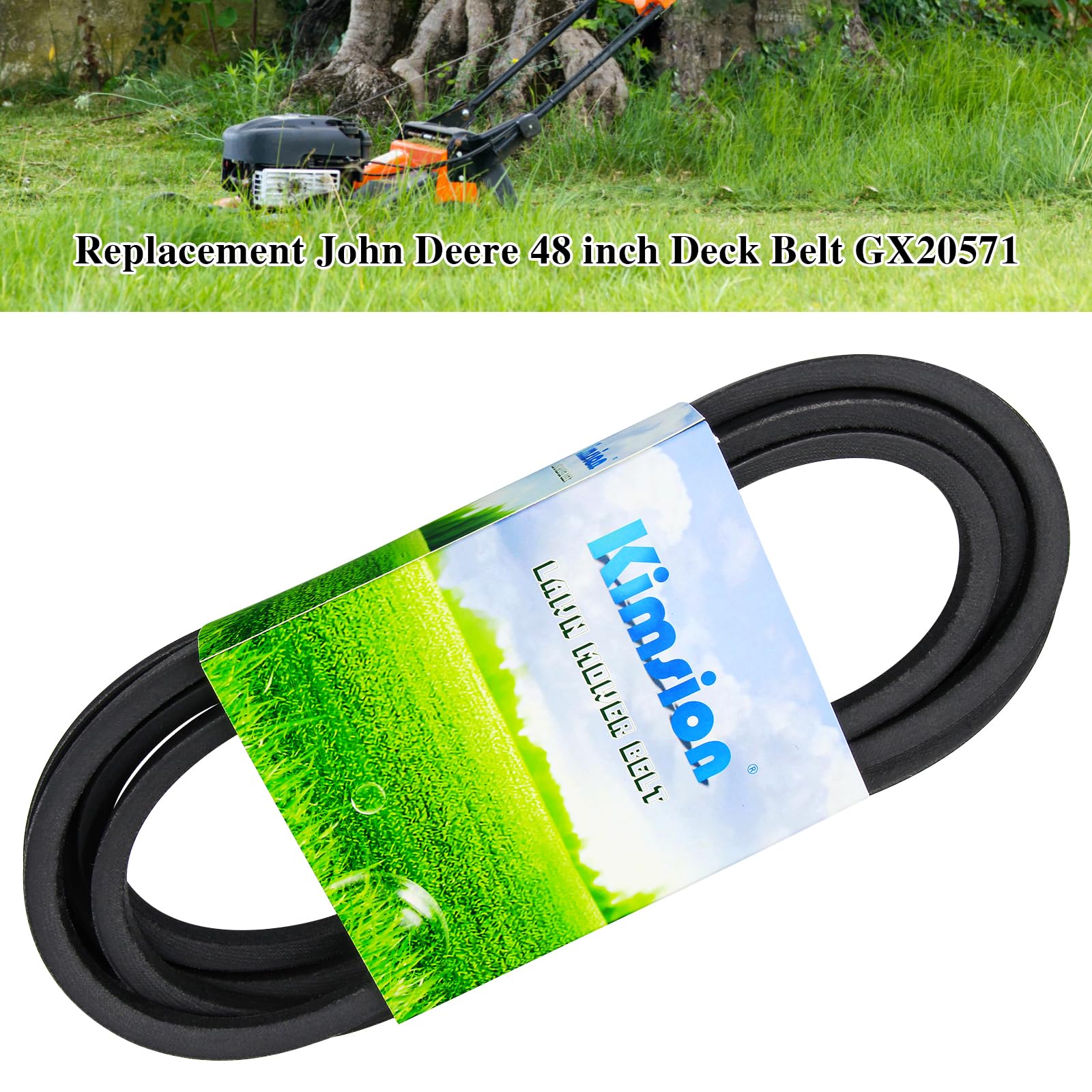 A Gx21833 Belt GX21833 Deck Belt (1/2