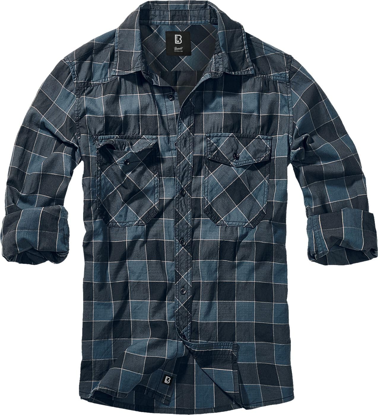 Brandit Carreaux Chemise Hommes Coton Chemise