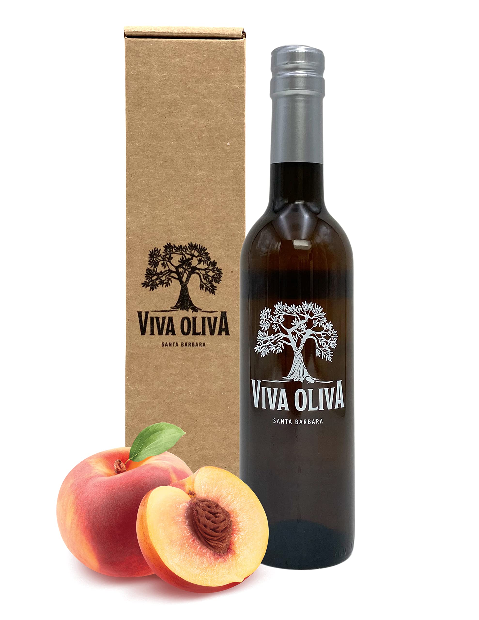 Amazon.com : Viva Oliva Peach White Balsamic Vinegar - 375ml (12.7