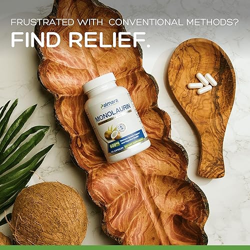 Miniatura 7 de Palmara Health Monolaurina premium de 1,200 mg por porción (paquete de 2 (200 cápsulas))