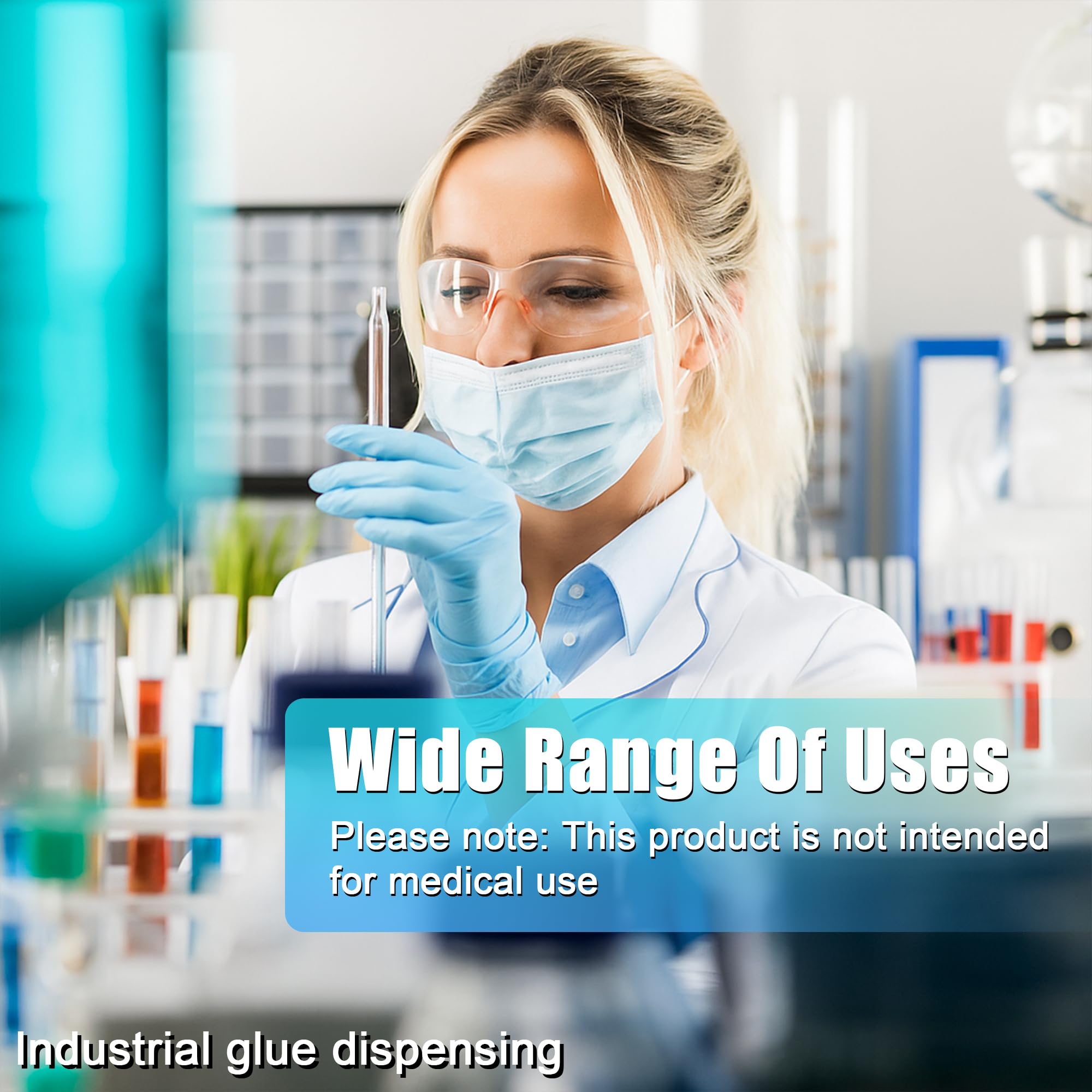 32 Gauge 0.15 inch/4mm Disposable Needles, Luer Lock Dispensing Needle Accessorie, Individual Packaged, Pack of 100 — Amazon image 6