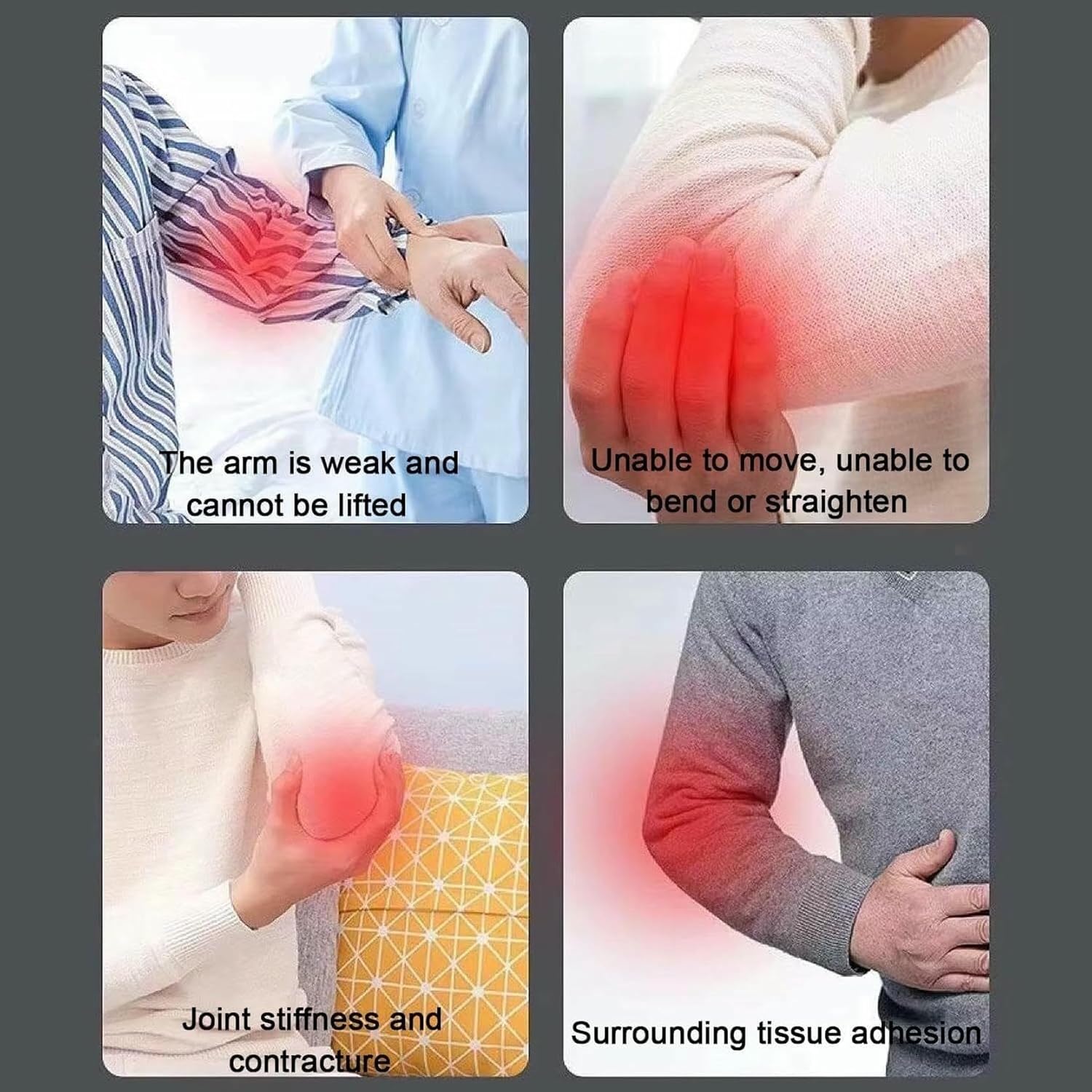 Elbow Joint Recovery Device, Stroke Rehabilitation arm Elbow Protector, Hemiplegia Robot Training Device, hinged Elbow Support arm Exerciser