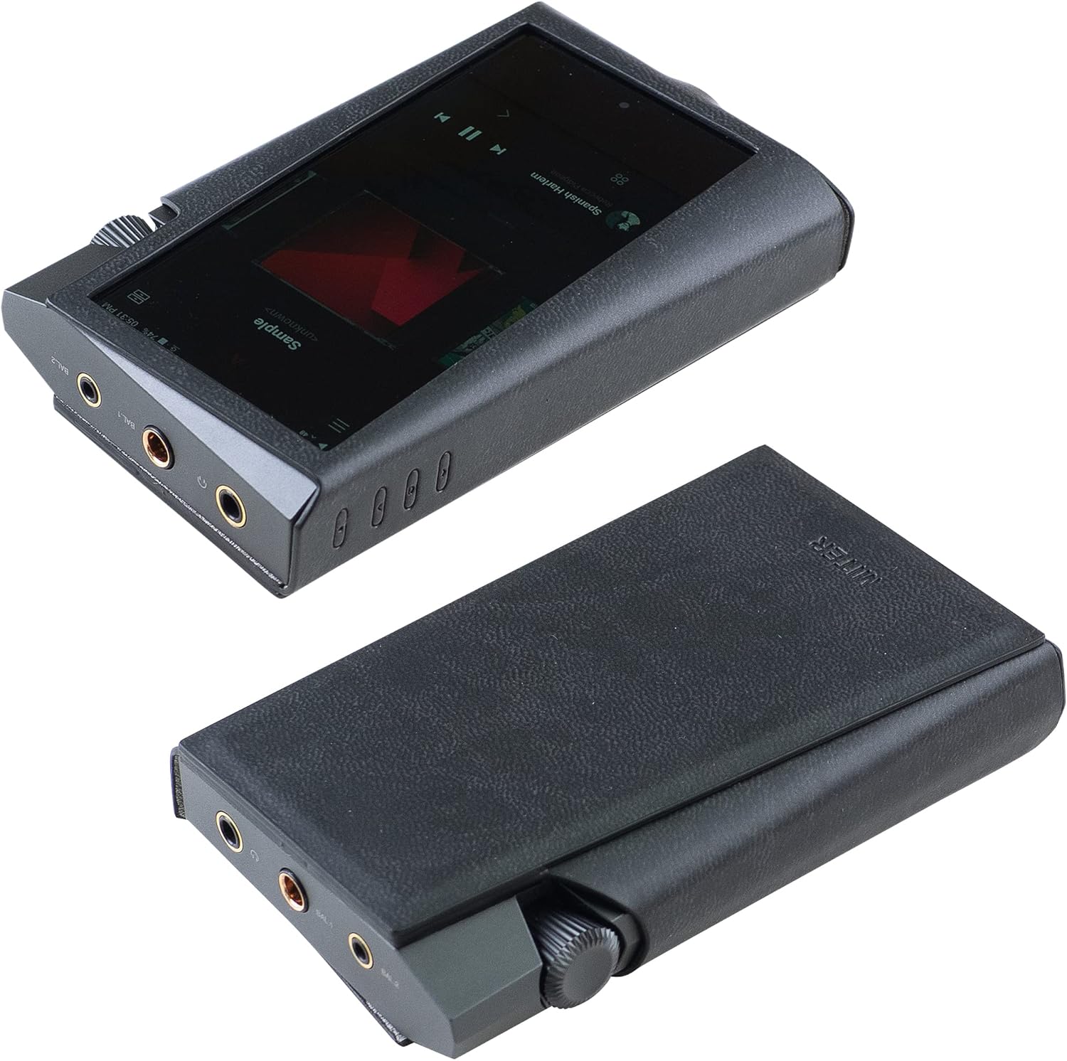 MITER Case for Astell&Kern A&Norma SR35 Handmade PU Leather Case Cover AK-SR35-Navy