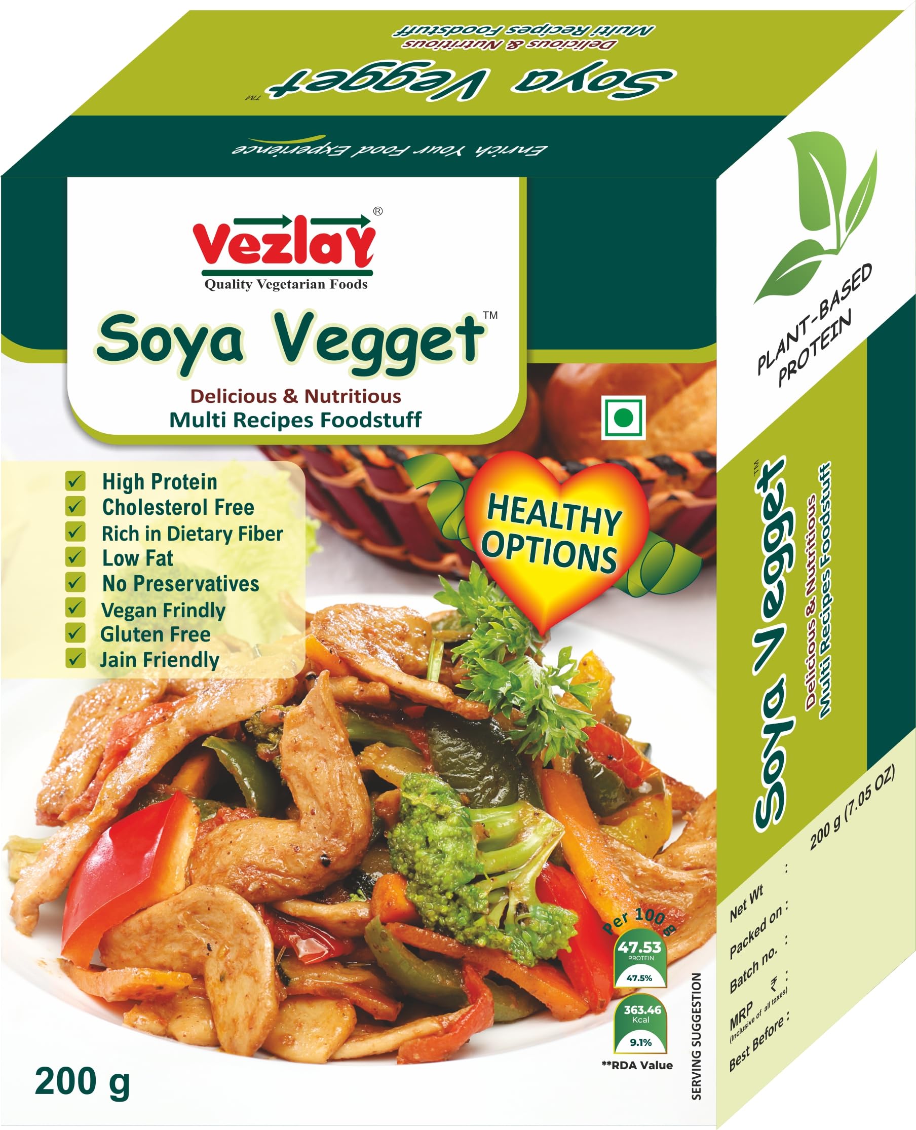 See full amazon price history chart for Vezlay Soya Vegget- 200 Gm Vezlay Soya Vegget- 200 Gm (B071H9JRTP) Amazon Price History, Amazon Price Tracker