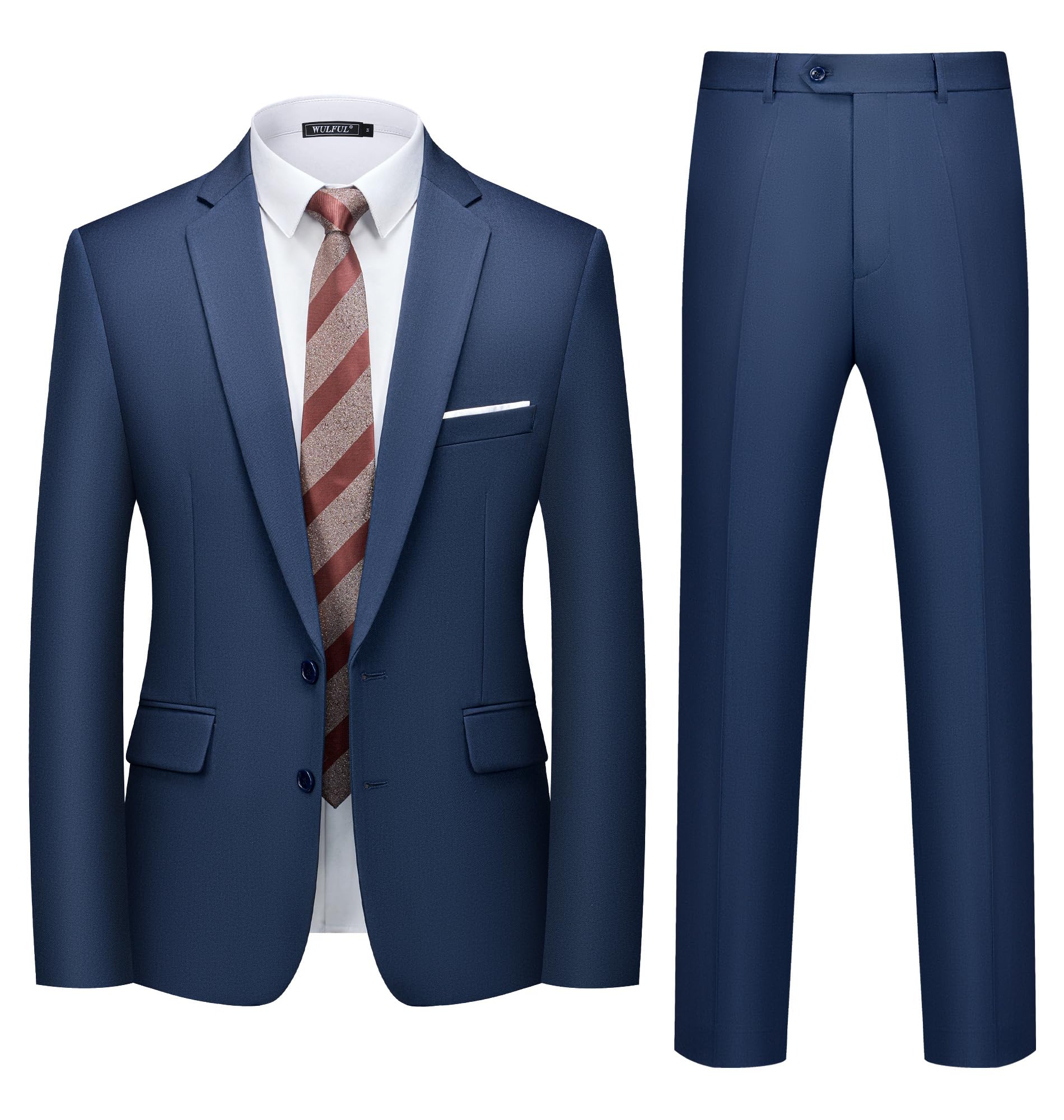 WULFUL Slim Fit Suit Set