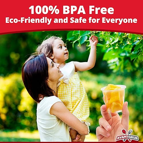 Miniatura 3 de Vasos de soufflé de 5.5 onzas sin BPA a prueba de fugas, paquete de 50 unidades. Contenedores apilables para porciones para muestreo, salsas de