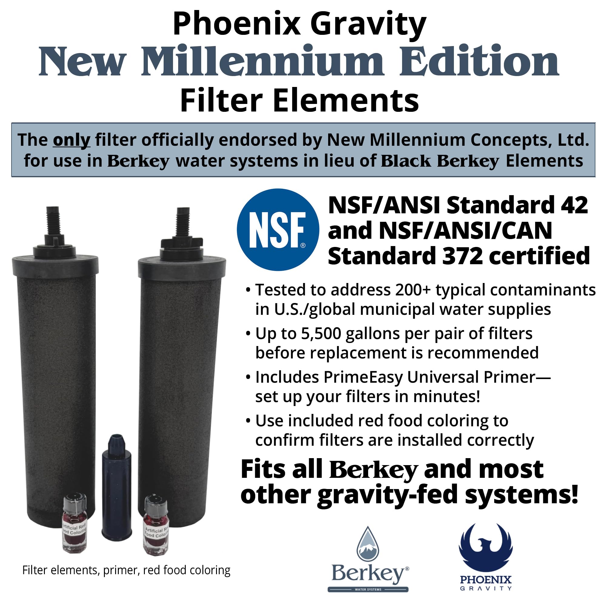 Amazon.co.jp: Berkey PF-2 フッ化物とヒ素の還元素セット + Phoenix