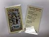Holy Prayer Cards For The Mysteries of the Holy Rosary in English Set of 2