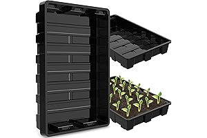 Gardzen 10-Pack Seed Starter Trays: The Ultimate Grower's Solution